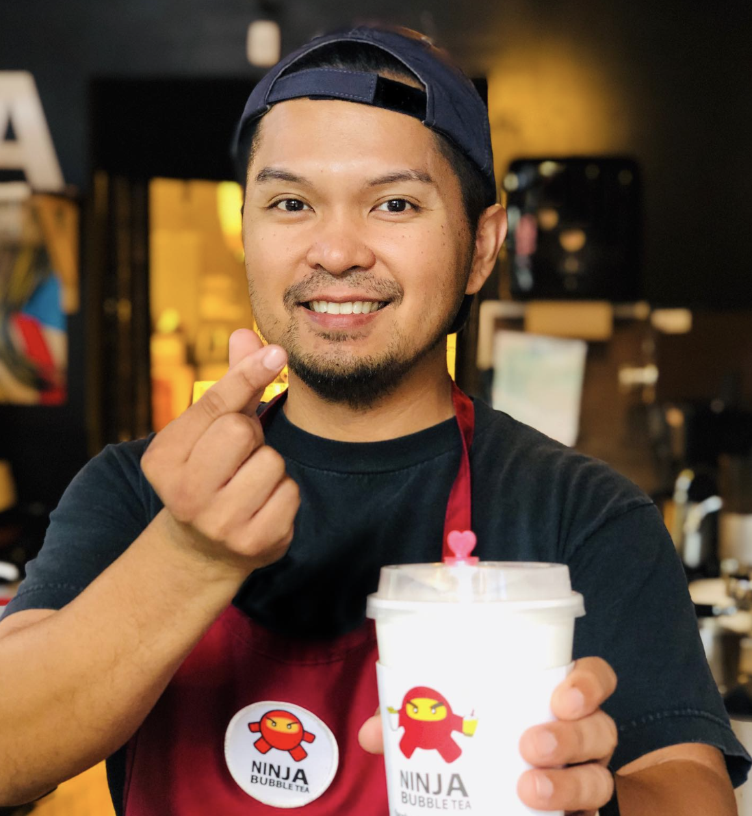 Phil from Ninja Bubble Tea - Our team's dedication to quality and fresh ingredients